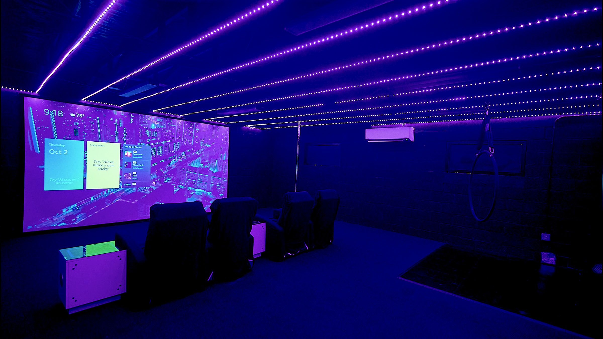 Private Theater & Screening Room